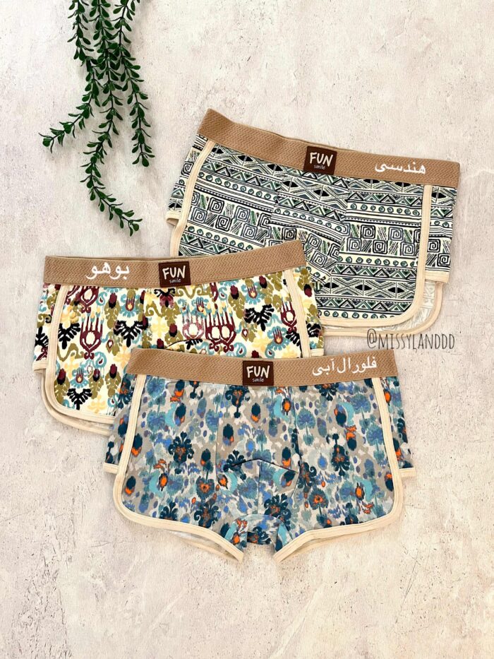 شورت مردانه طرحدار یاشین - Image 2